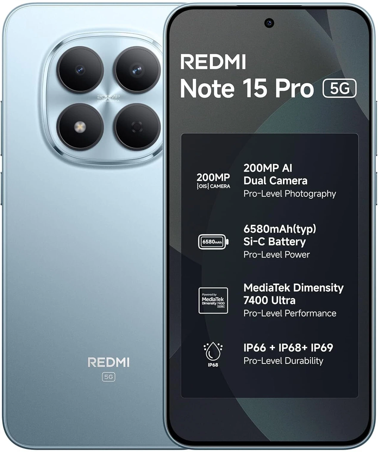 REDMI NOTE 15 PRO 5G Mirage Blue(8/256GB)XIAOMI-MI FOCUS