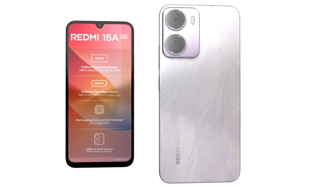 Redmi 15A 5G Amaze Purple(4/128GB)-XIAOMI-MI FOCUS